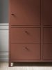 Blomus MODO ROF Stalowy Wieszak Cylindryczny / Uchwyt do Mebli 2 Szt. / Czarny